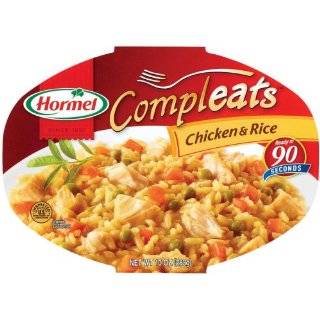 Hormel Compleats Chicken & Rice,10 Ounce Microwavable Bowls, 6 Count