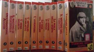 10 VHS di Sherlock Holmes con Basil a Torino    Annunci