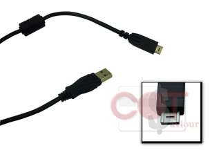 USB Cable for Panasonic Lumix DMC FZ38 FZ40 FZ45 FZ100  