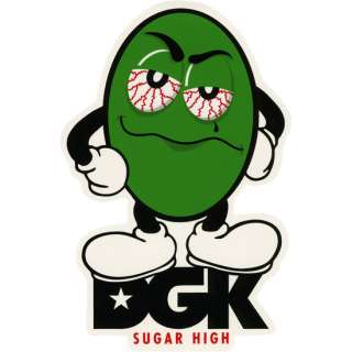 DGK Sugar High Sticker 170888500  Stickers  