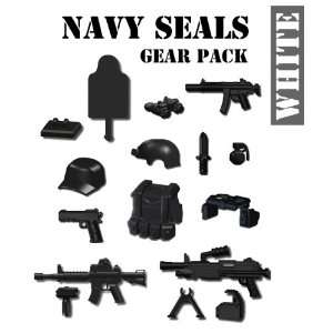  Navy Seals Gear Pack in White (12 Pieces)   LEGO 