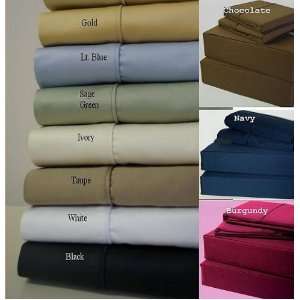 buy 1000 Thread Count Egyptian Cotton King Bed Sheets Solid