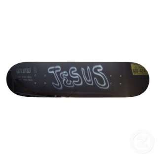Real Train Graffiti Jesus Skateboards. Be the only one on your block 