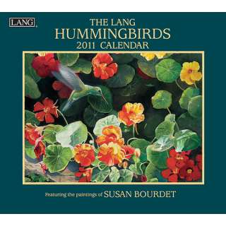 2011 HUMMINGBIRDS Art Calendar by Susan Bourdet  