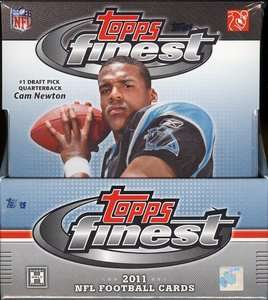 2011 TOPPS FINEST FOOTBALL HOBBY 8 BOX CASE BLOWOUT CARDS 041116318320 