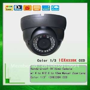  cctv color ir day/night camera with 3.6mm/f2.0 board lens 