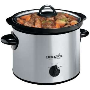  CROCK POT SCR300 SS 3 QUART ROUND SLOW COOKER Everything 