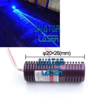 5V 445nm 450nm 500mw Blue Ray Focusable Laser Module  