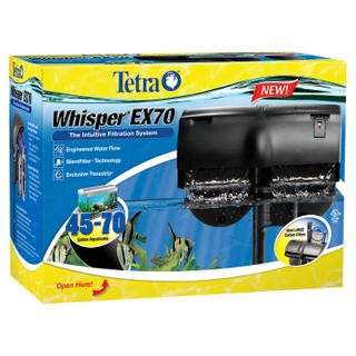 Whisper EX70 Aquarium Filter (45 75 Gal)  