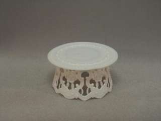 Plastic Cake Top Base stand 4.5 x 2.5 tall accessory  