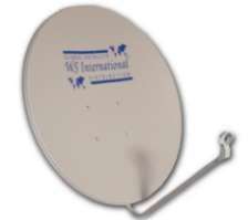 75cm / 30 inch offset Ku band satellite dish antenna for Free To Air