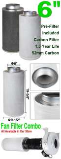 Indoor Grow Air Purifier Activated Charcoal Filter 6  
