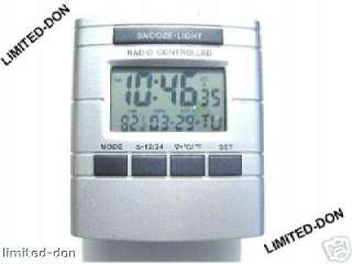 DIGITAL ATOMIC CLOCK W/THERMOMTER AND CALENDAR  