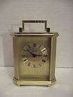 gold mantel clock  