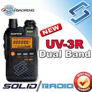 UV 3R BAOFENG dual band radio 136 174/400 470Mhz +earp  