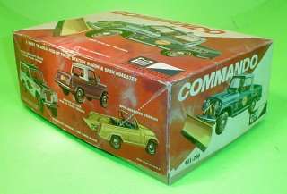   Commando AMC Jeepster Truck Annual Original 68 Issued Model Parts Car