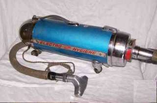 Vintage Space Age Vacuum Cleaner ELECTRO DELUXE HYGIENE Bullet Design 