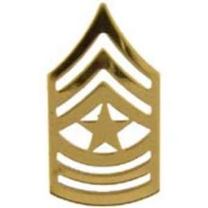  U.S. Army E9 Staff Sergeant Major Pin Gold Plated 1 Arts 