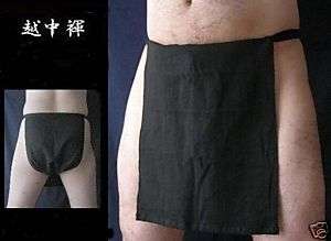 Japanese Traditional Men Underwear Ecchu Fundoshi Black  