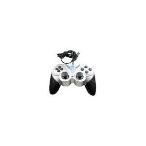 USB 2.0 PC Dual Double Shock Controller(Black & White) for Asus laptop 