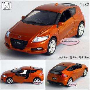   32 Honda CR Z Alloy Diecast Model Car With Sound&Light Orange B220d
