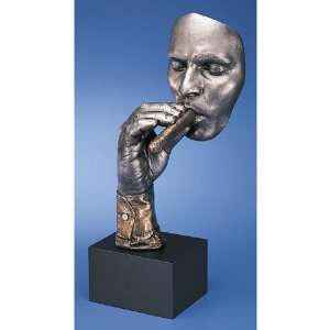  Havana Man Cigar Smoking Statue Ships Immediatly 