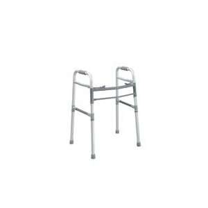  Adult/Junior, Deluxe Folding Walker, Two Button, Universal 