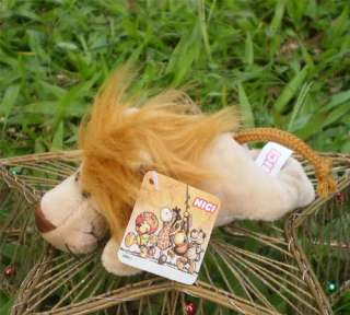 Lovely NICI Yellow Lion Fridge Magnet Stuffed animals plush toy SNF08