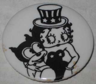 Betty Boop Uncle Sam Pin  