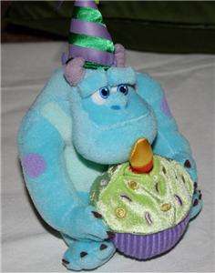 Sully Monster Birthday Plush Monsters Inc 8 inch Cake Candle  
