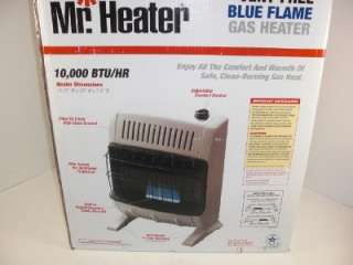 Mr Heater 10000 BTU Natural Gas Blue Flame Vent Free Heater 