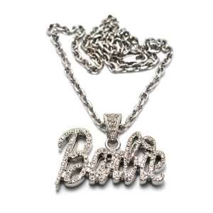   Nicki Minaj Barbie Pendant with a 20 Inch Link Necklace Chain: Jewelry