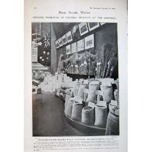  1905 Exhibition Wheat Flour Barley Colonial Guildhall 