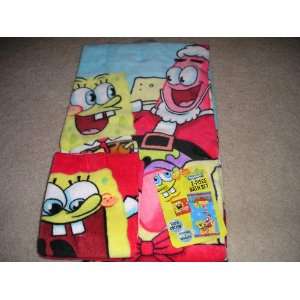  Spongebob and Patrick Holiday Towel Set