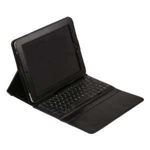   Leather Case Bluetooth Wireless Keyboard for Apple iPad: Electronics