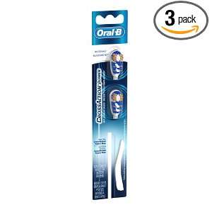 Oral B 3D White Action Replacement Toothbrush Heads, 2 Count (Pack of 