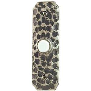 NuTone NB0079P Decorative Door Chime Push Button, Recess Mount, Pewter 