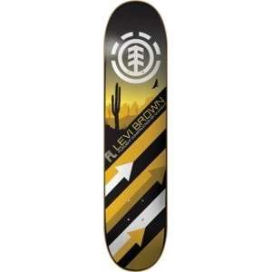 Element Levi Brown Flatlight Skyline Skateboard Deck   8 