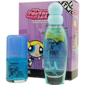 Powerpuff Girls Bubbles By Warner Bros For Women. Set edt Spray 1.7 oz 
