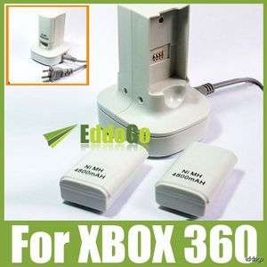 Battery + Quick Play Charger Base Charge Dock Kit For Microsoft 