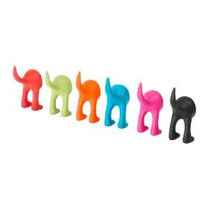 LOT OF 8 IKEA BASTIS Dog Leash Tail Hook Holder Rubber   FREE PRIORITY 