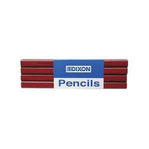  Dixon Ticonderoga 19971 Carpenter Pencil (12 Pack), Red 