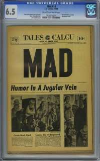 MAD #16 (E.C. Comics, Oct. 1954) Harvey Kurtzman story and cover 
