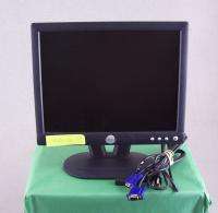 DELL E153 15 FLAT PANEL TFT LCD COMPUTER MONITOR TESTED FREE SHIPPING 