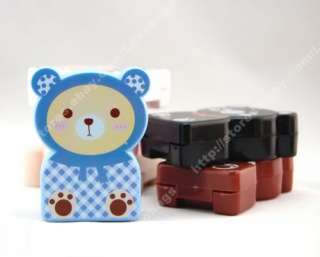 Type Cartoon bear Contact Lens Case Holder Box C32  