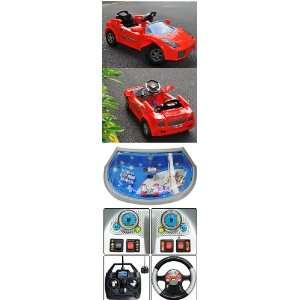  Red Children Battery Ride On Cars with Remote: Electronics