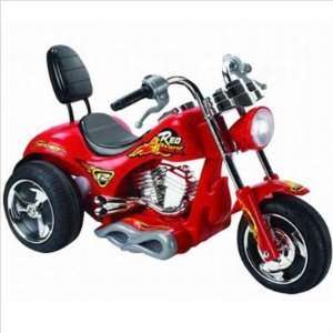 6 MPH Motorcycle 12v Power Kids Chopper Ride On wheels RED 