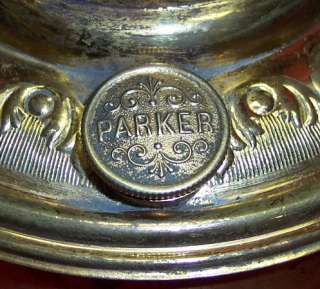 Victorian 1889 PARKER ~GRIFFIN~ OIL/Kerosene Parlor Lamp **
