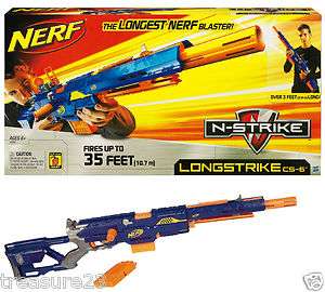 Nerf N Strike Longstrike CS 6 Dart Blaster  