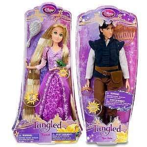   Original Tangled Classic 12 Rapunzel and 12 Flynn Rider Doll Set